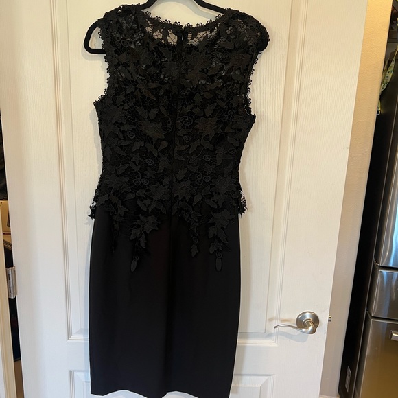 Alex Marie | Dresses | Alex Marie Black Dress With Lace Detail Size 4 ...